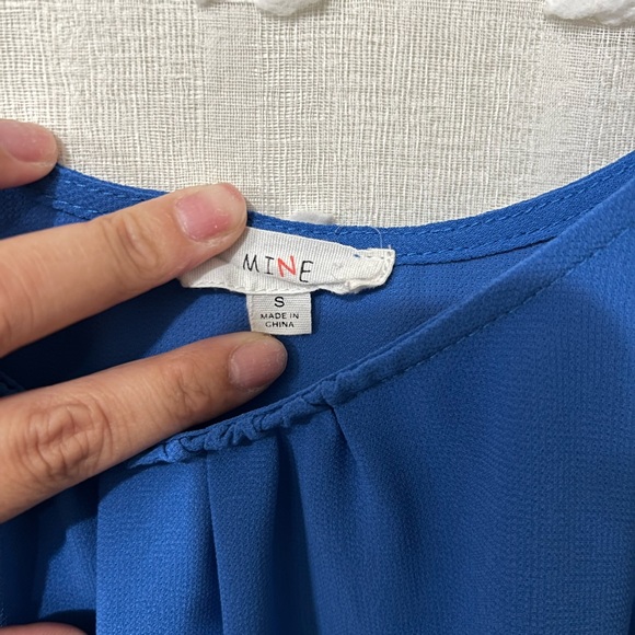 Blue Patterned Tank - Picture 4 of 5